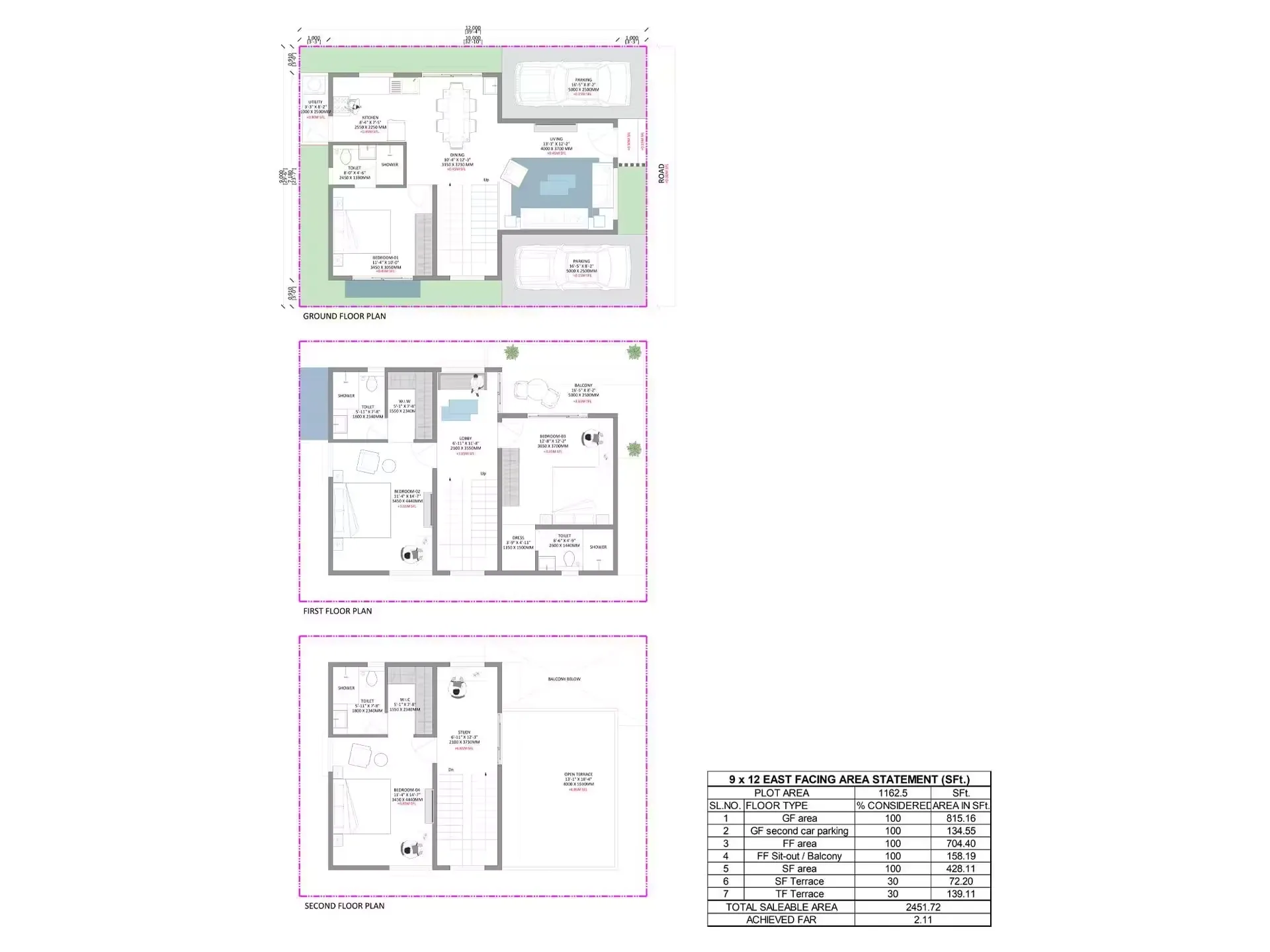 the berries for birds by sanjeevini srushti 3 bhk floor plan